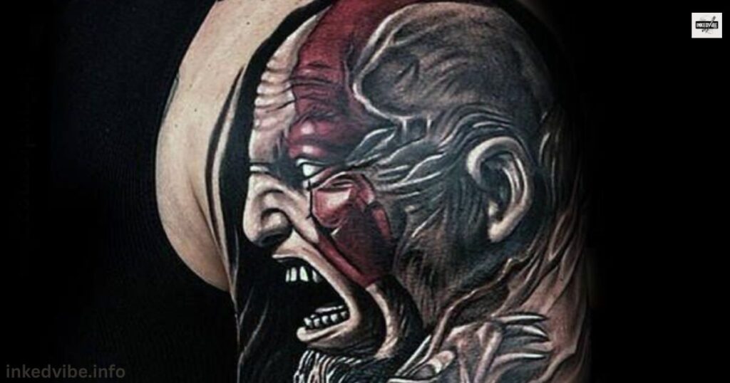 A Deceitful Portrayal: Secret Odin God Of War Tattoo