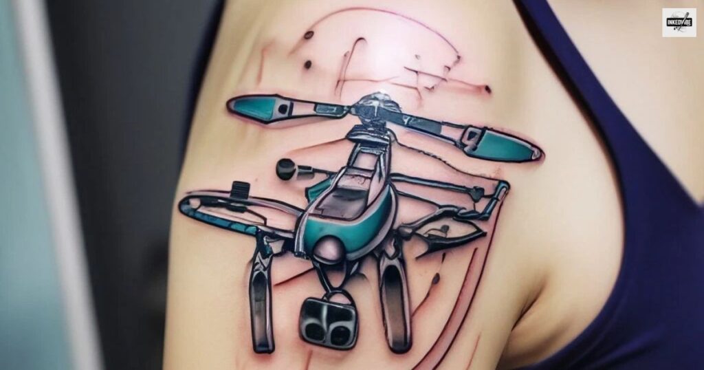 Abstract Aerial Art Tattoos