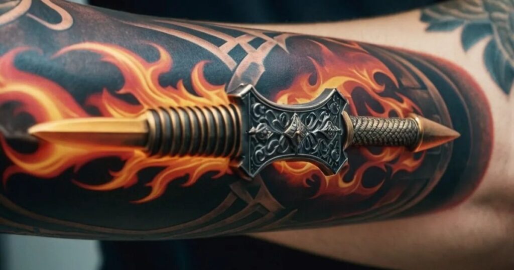 Blades and Daggers with Symbolic Edge
