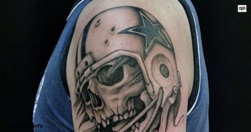 Bold and Brave: Helmet Tattoo Designs That Command Attention