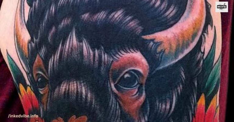 Brave Bison Tattoo Ideas