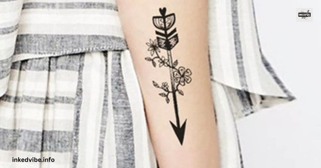 Broken Arrow Tattoos: Symbolizing Peace and Healing