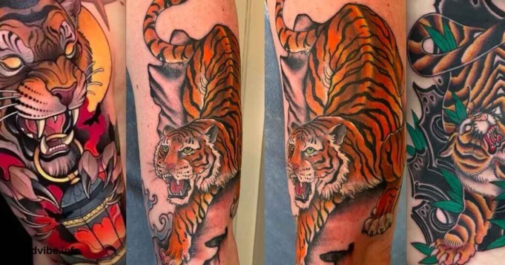 Capturing The Jungle: Vivid Tiger Tattoo On The Back