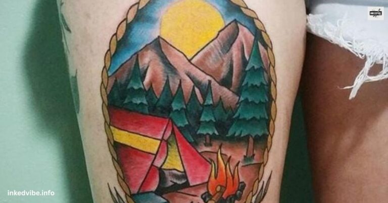 Comfy Camping Tattoo Ideas