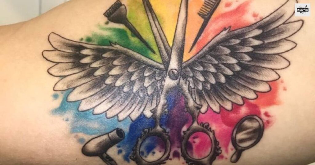 Creative Scissors Tattoo Designs