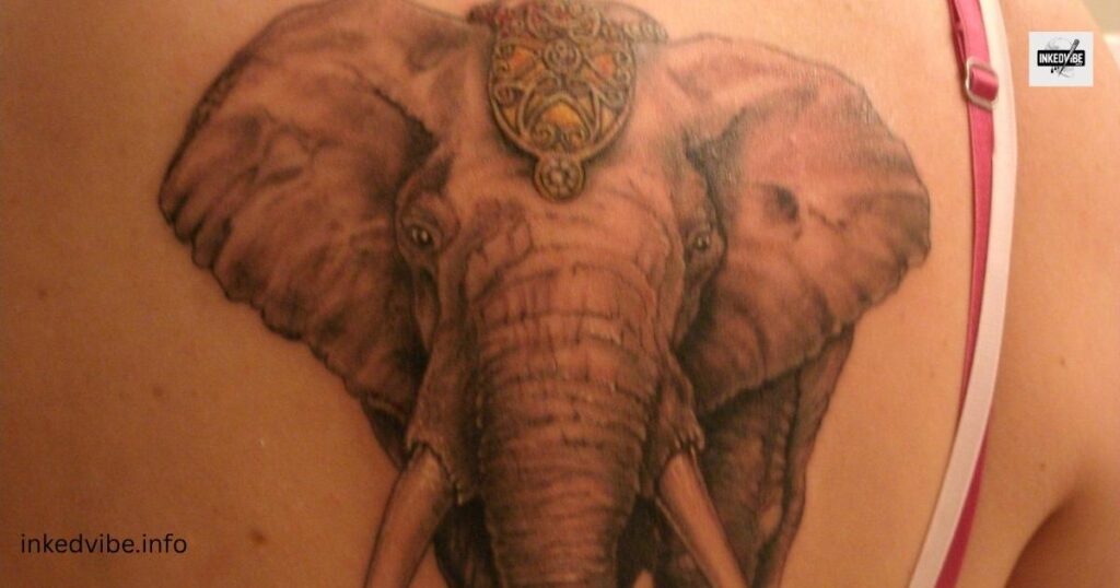 Decorations Of War: Alluring Tribal Elephant Tattoo