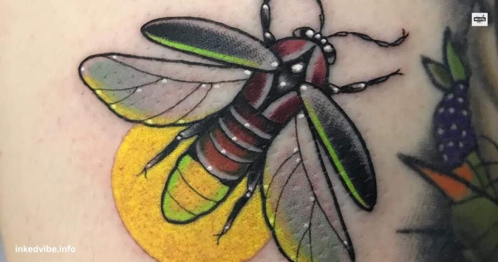 Colorful Firefly Tattoos That Sparkle with Life