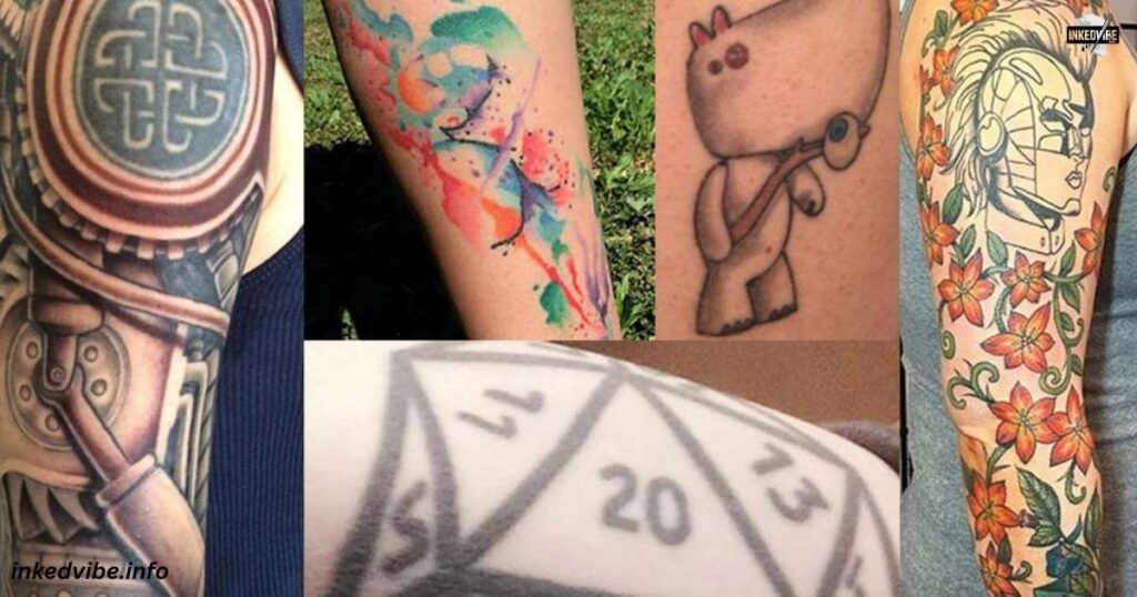 Geek Ink: Pixel Nostalgia Tattoos