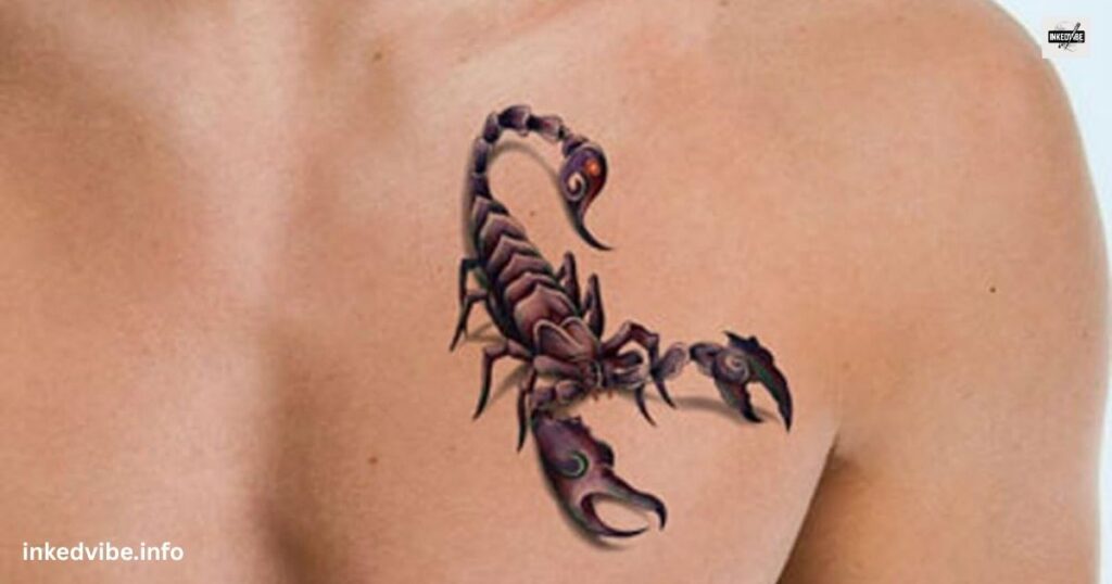 Land Of Biodiversity: Rich Borneo Scorpion Tattoo