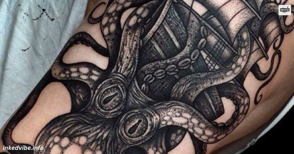 Kraken Tattoos for Those Who Seek Strength, Power, and Courage