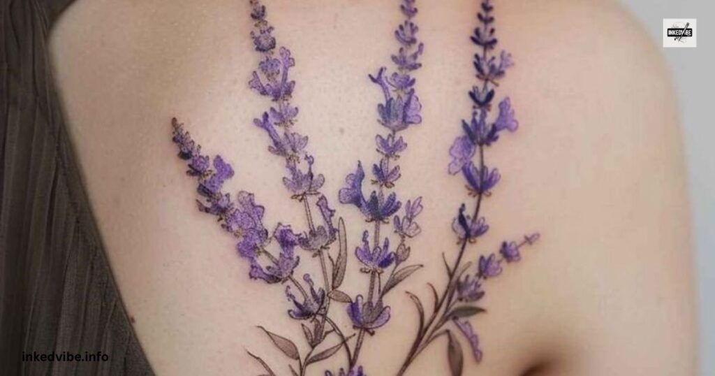 Lovely Lavender Tattoo Designs That Will Melt Your Heart