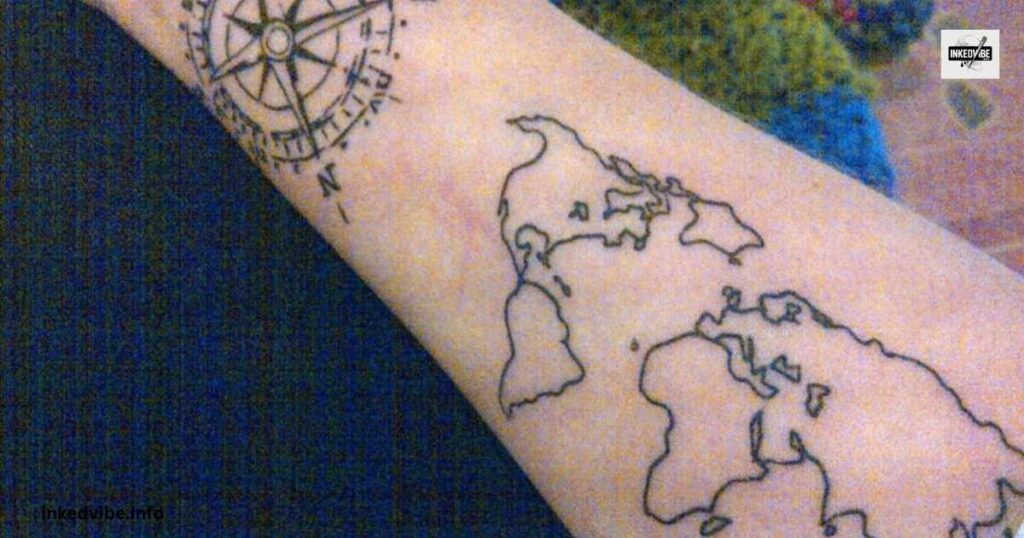 Map Tattoo Ideas: Symbols of Personal Growth and Travel
