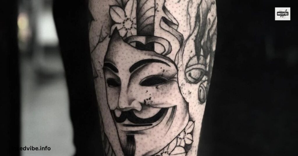 Meaning Behind Theater Mask Tattoos: Joy, Sorrow, and the Human Experience