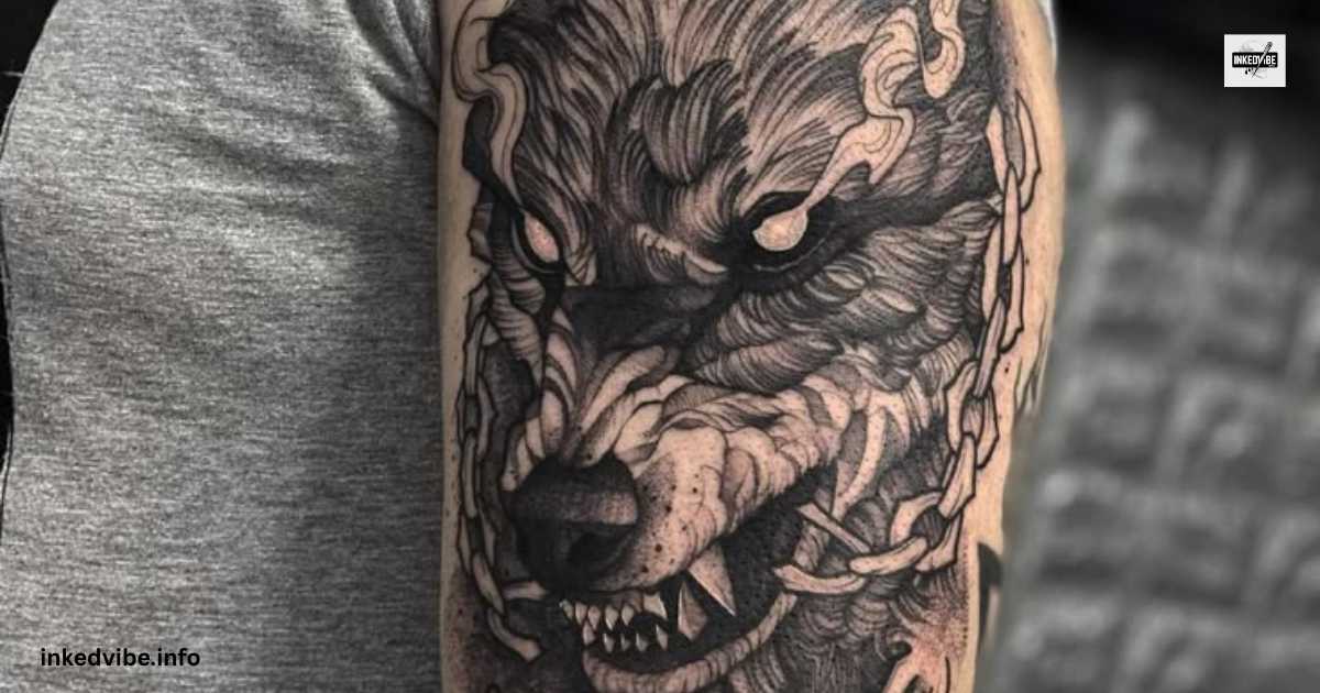 Menacing Fenrir Tattoo Ideas