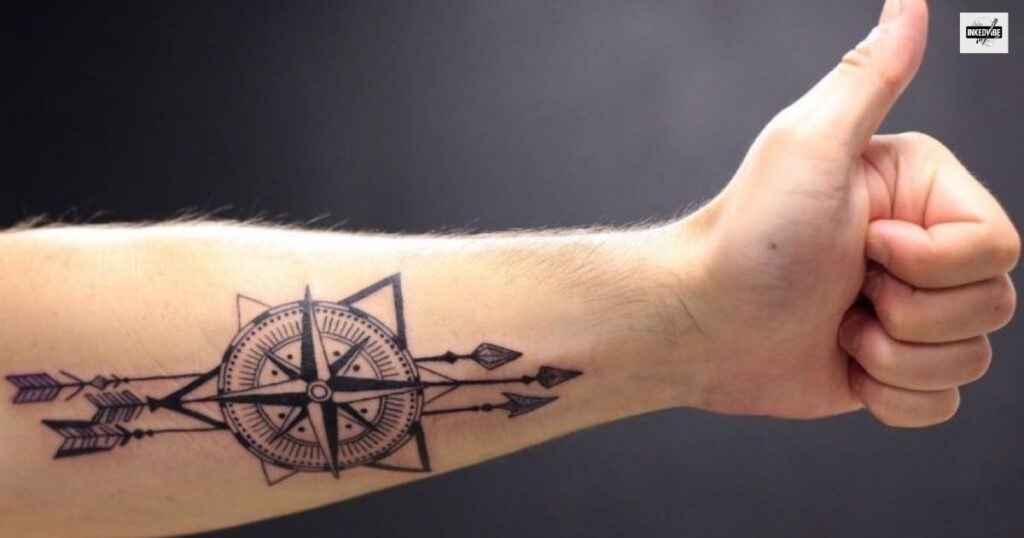 Pentagram with Elemental Symbols