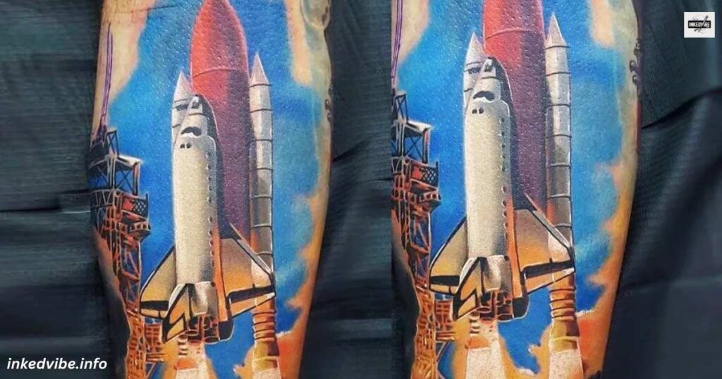 Rocket Tattoos for Personal Growth and Transformation