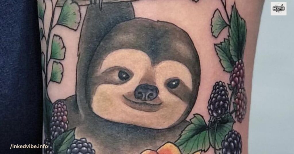 Strengthening The Bond: Warm Sloth Family Tattoo