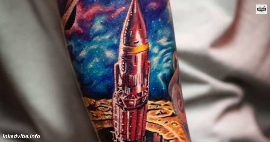 Symbolism of Rocket Tattoos: Reaching New Heights, Breaking Barriers, and Dreaming Big