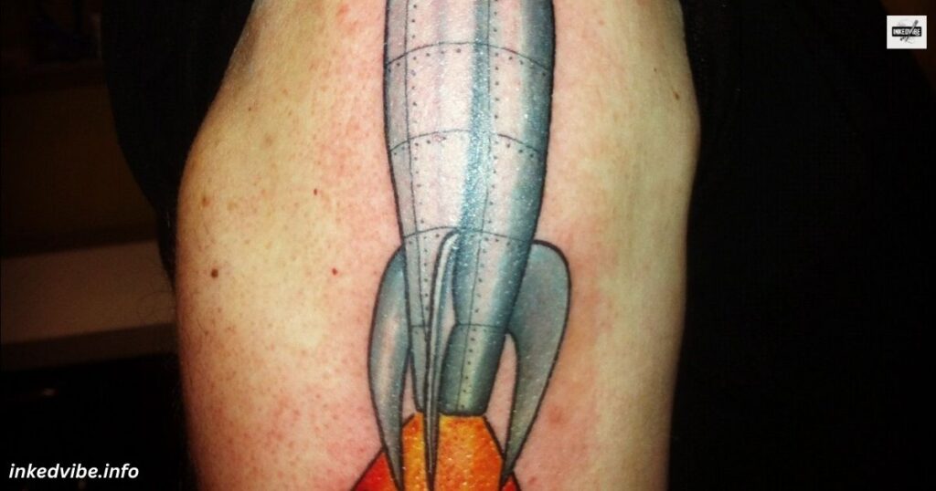 The Meaning Behind Rocket Tattoos: Exploration, Innovation, and Ambition