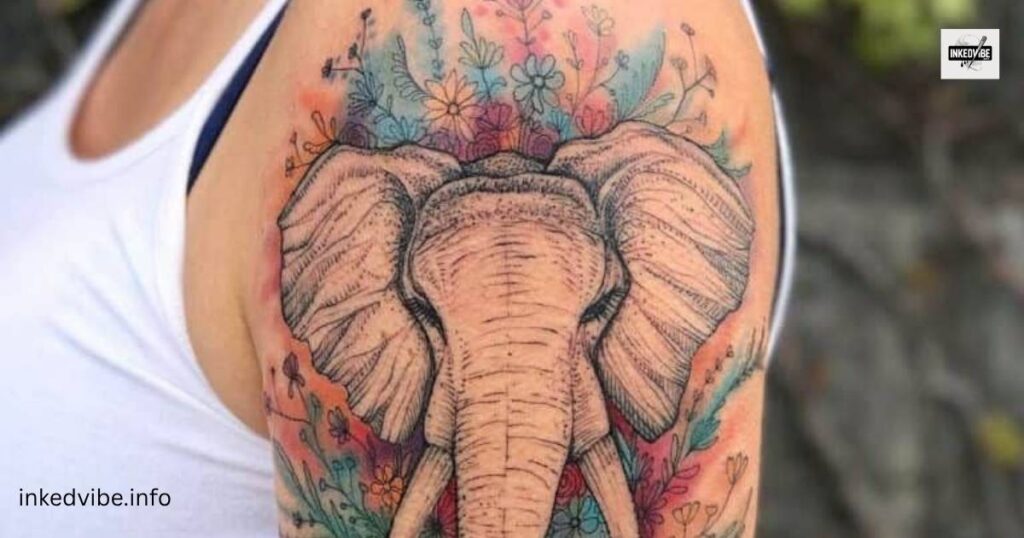 Touch Of Charm: Inspiring Feminine Elephant Tattoo