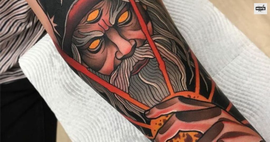 Wizards and Creatures: Duo Tattoo Designs