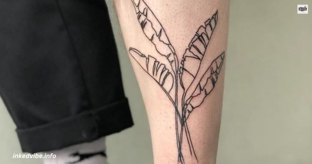 Banana Leaf Tattoo: Serenity And A Peace Of Mind