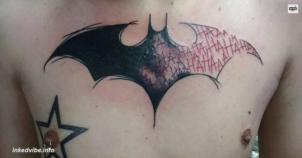 Dance Like A Ballerina: Stylish Flying Bat Tattoo