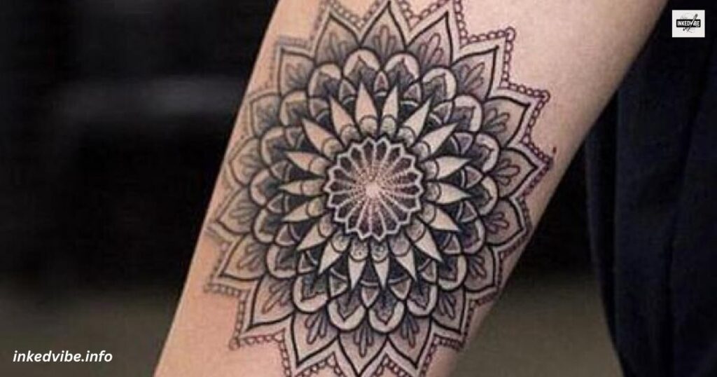 Exhibition Of Power: Jarring Mandala Tattoo On Foot