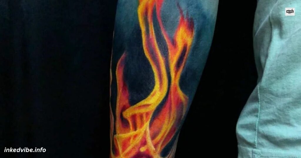 Facilitator of Contradiction: The Mesmerizing Charm of Fire And Ice Tattoo