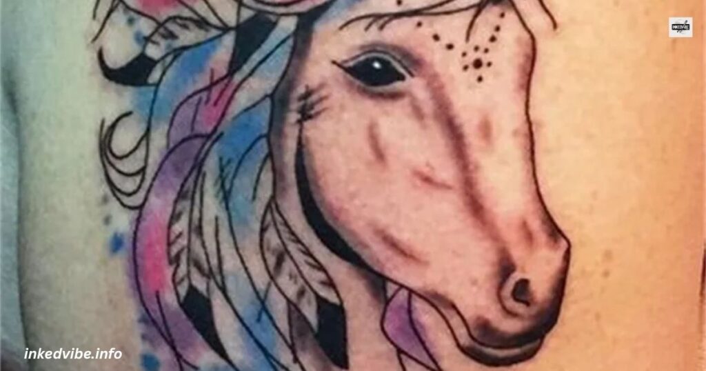 Fly Above The Limit: The Dramatic Flying Unicorn Tattoo