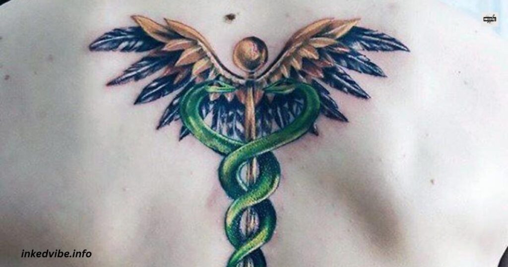 Hypnotic Caduceus Tattoo Designs To Die For!