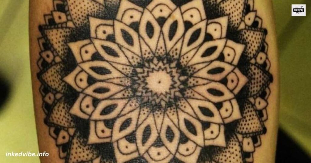 Look Of Deception: Neoclassical Mandala Owl Tattoo