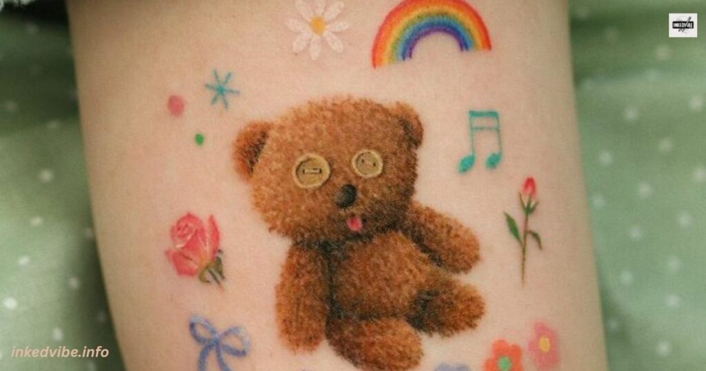Love That Knows No Borders: Paternal Papa Bear Tattoo