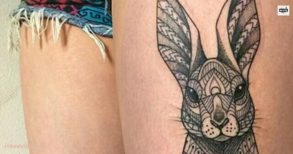 Your Personal Companion: Fluffy Small Rabbit Tattoo