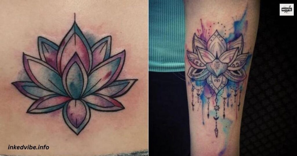 Petals Of Fascination: Deep Lotus Flower Tattoo On Hand