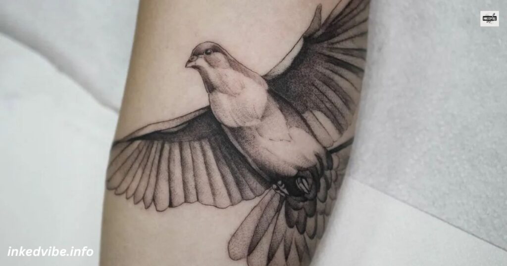 Ribbons Of Glory: Present Clove And Dove Tattoo