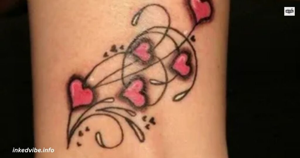Symbol Of Broken Heart: Bleeding Tattoo With High Shades