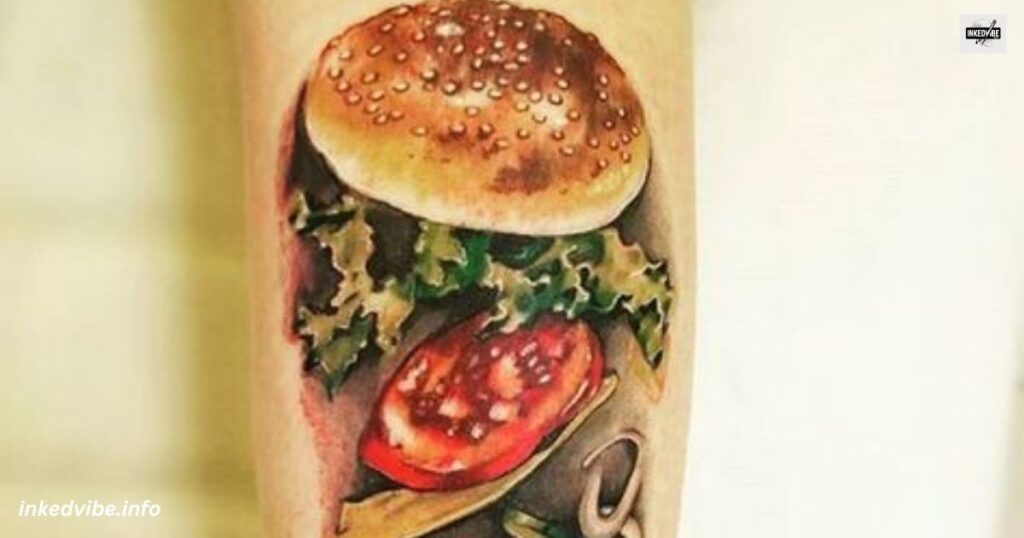 Ticking All Boxes: Delightful Minimalist Food Tattoo