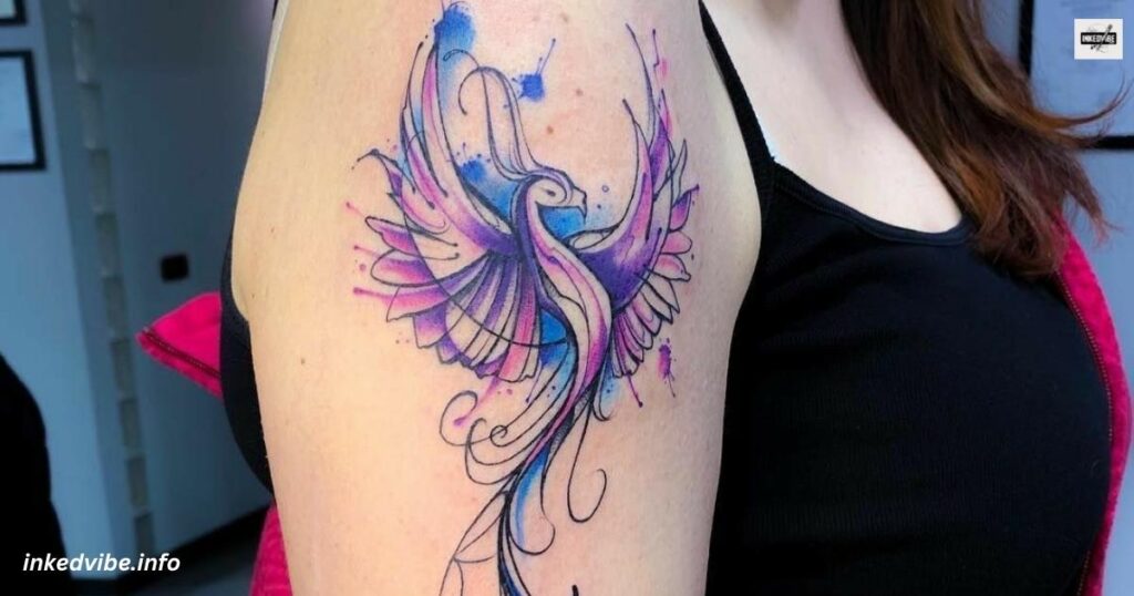 Tribal Phoenix Tattoo: With Honor And Principle