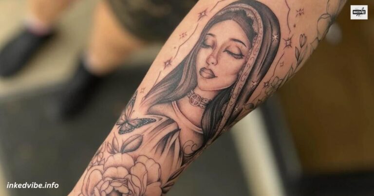 Virgin Mary Tattoo