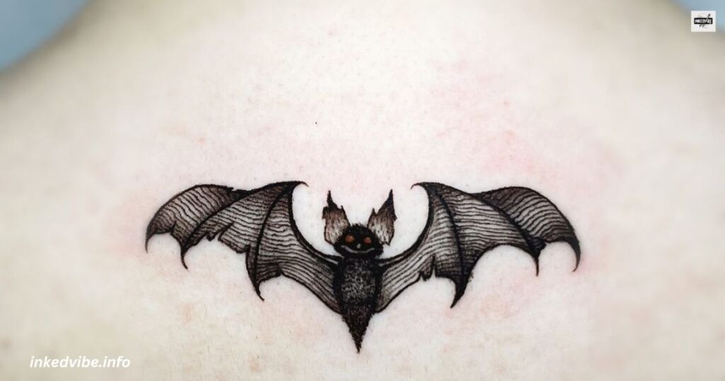 Wings Of Redemption: Gigantic Bat Tattoo On Back