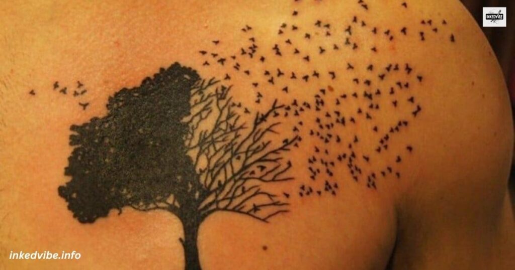 Autumn Tree Tattoo: Similar To A Mother’s Hug