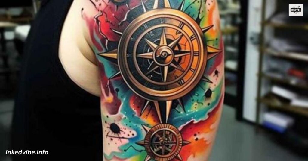 Christian Compass Tattoo: By Grace, Through Faith