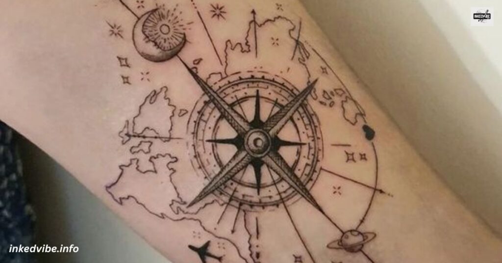 Feminine Compass Tattoo: A Learning Opportunity For Women