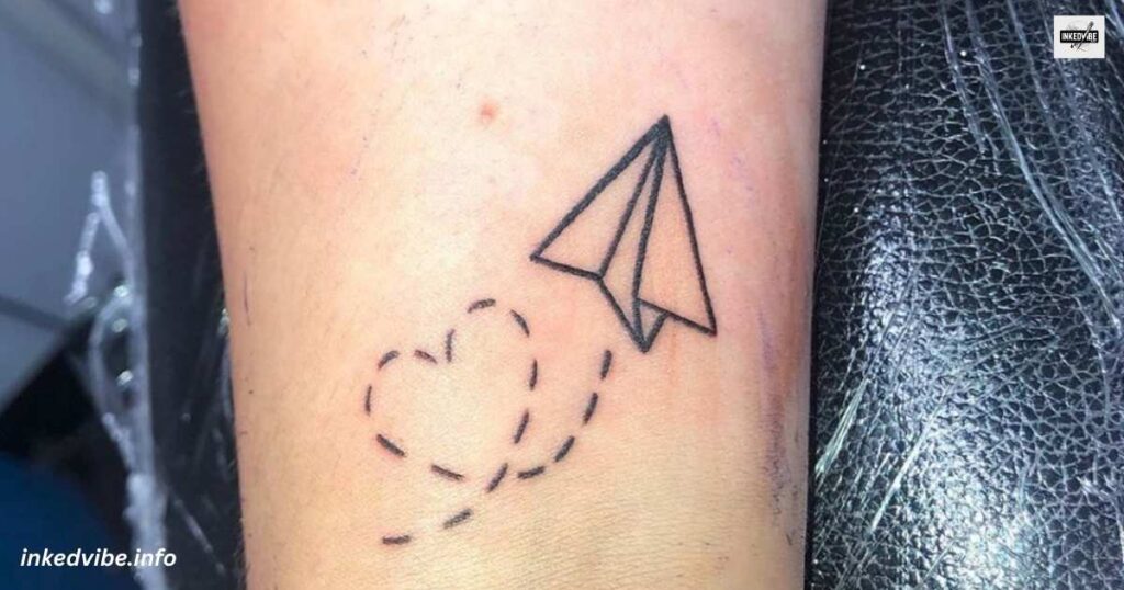 Paper Airplane Tattoo: A Basic Piece With Remarkable Necessities