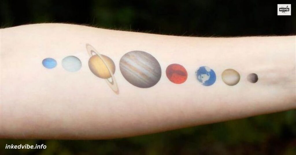 Solar System Sleeve Tattoo: A Bright Story To Tell