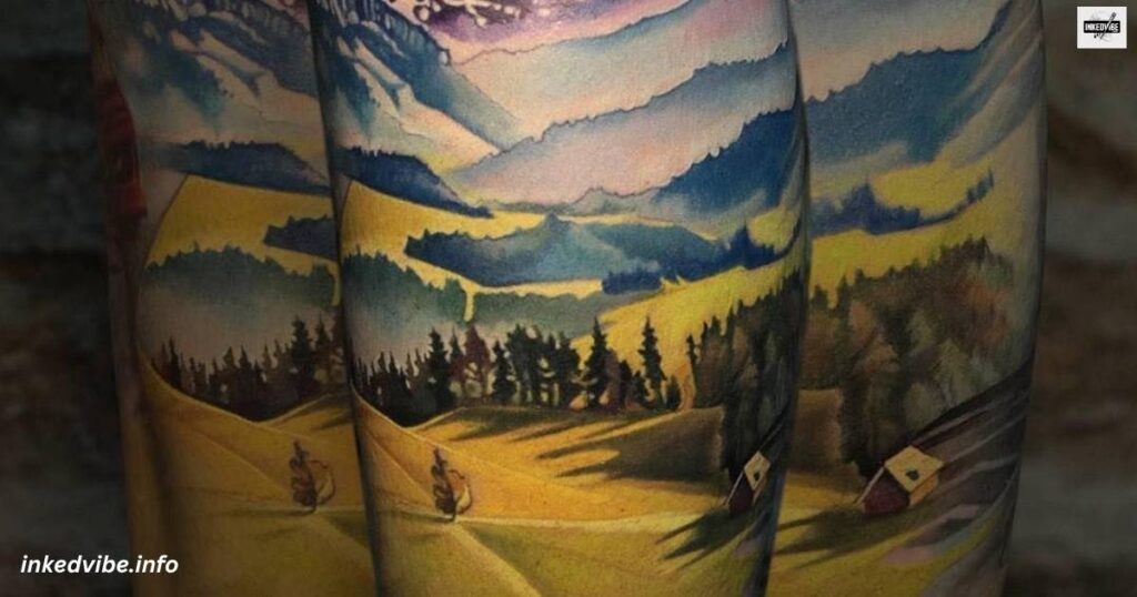 Cutting Edge Landscape Tattoos For The Modern World To Try Out