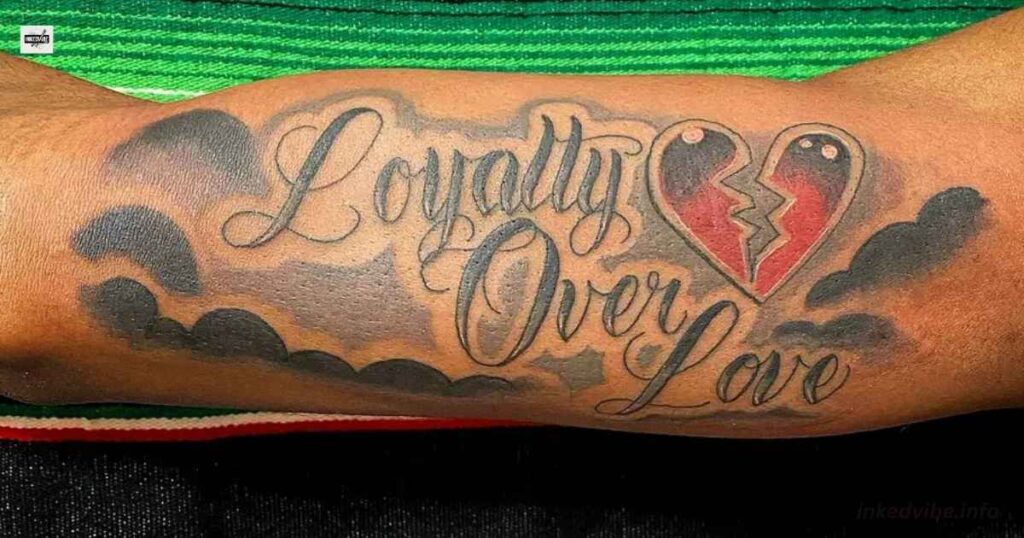 Heartwarming Loyalty Over Love Tattoos That Are Pivotal For Moral Support!