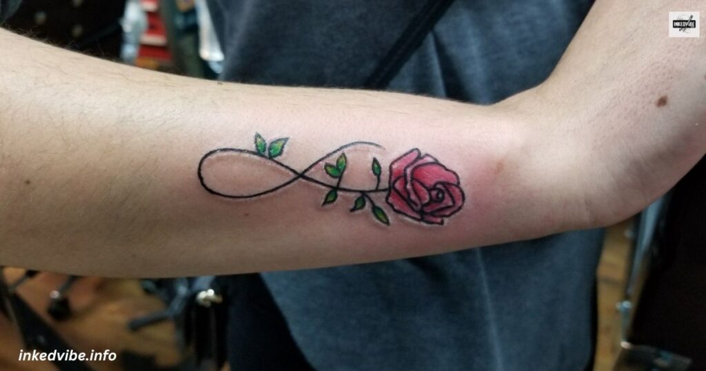 Infinity Rose Tattoo: Powered By True Love
