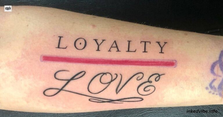 Loyalty Over Love Tattoos